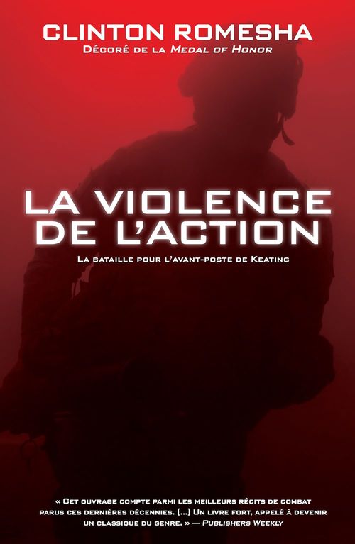 Couverture ebook de La violence de l'action, de Clinton Romesha