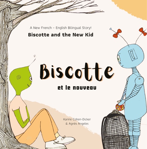 Couverture ebook de Biscotte et le nouveau, de Karine Cohen-Dicker