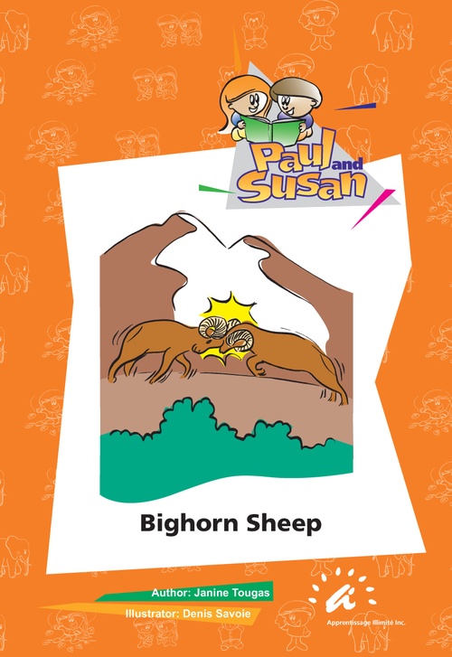 ebook cover of Bighorn Sheep, by Janine Tougas