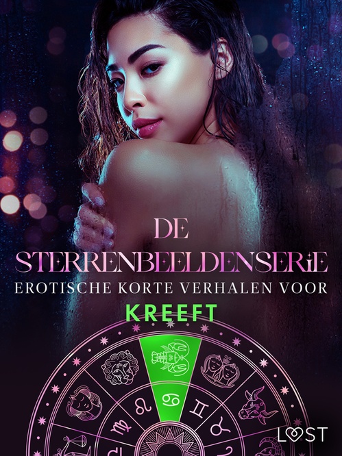 Couverture ebook de De Sterrenbeeldenserie: erotische korte verhalen voor Kreeft, de B. J. Hermansson, Camille Bech, Erika Svensson, Lisa Vild, Malin Edholm