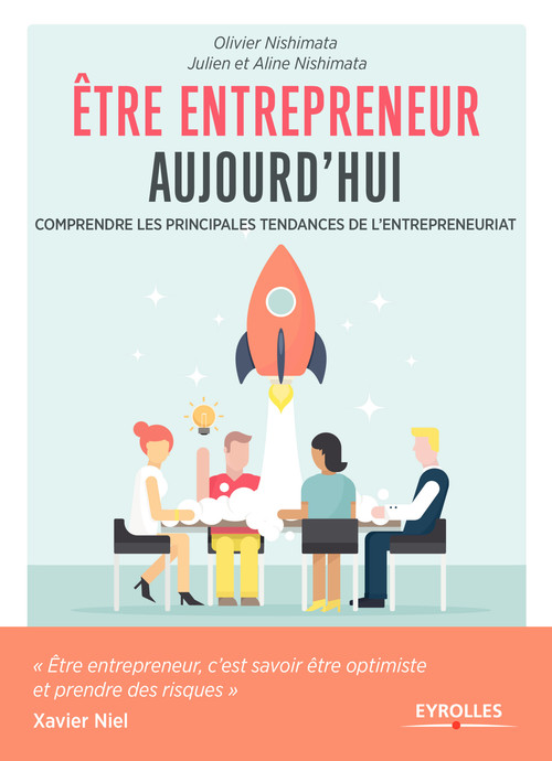 ebook cover of Etre entrepreneur aujourd'hui, by Aline Nishimata