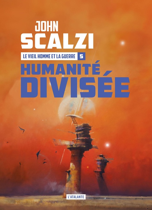 ebook cover of Humanité divisée, by John Scalzi