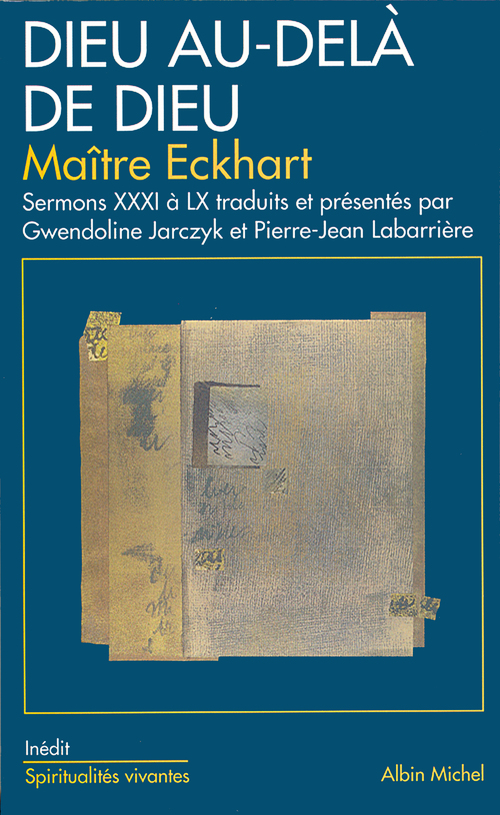 Couverture ebook de Dieu au-delà de Dieu, de Johannes Eckhart