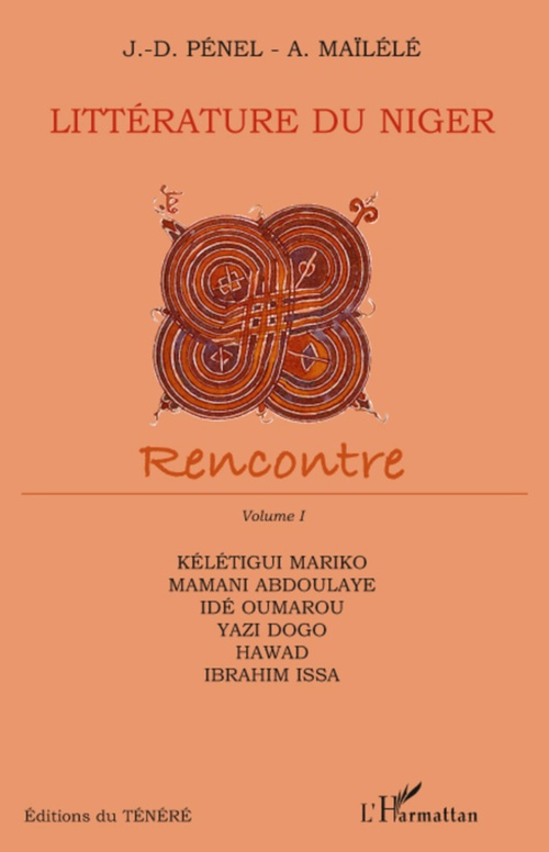 Couverture ebook de Littérature du Niger, de A. Maïlélé, J.-D. Penel