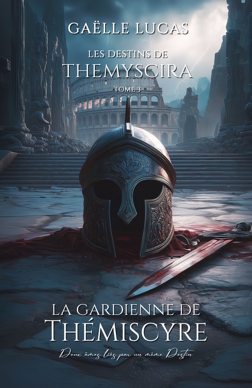 ebook cover of Les Destins de Themyscira - 3 - La Gardienne de Thémiscyre, by Gaëlle Lucas, Roman Lesbien - Homoromance Editions