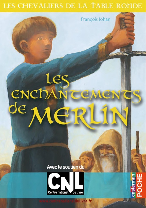 Couverture ebook de Les enchantements de Merlin, de François Johan