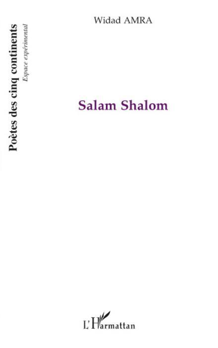 ebook cover of Salam Shalom, by Widad Amra