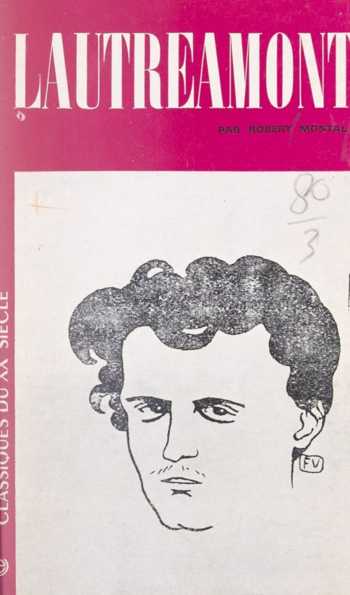 ebook cover of Lautréamont, by Robert Montal