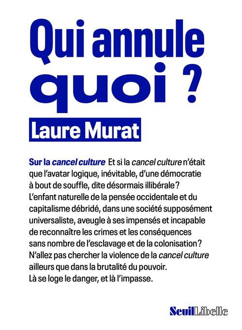 ebook cover of Qui annule quoi ?, by Laure Murat