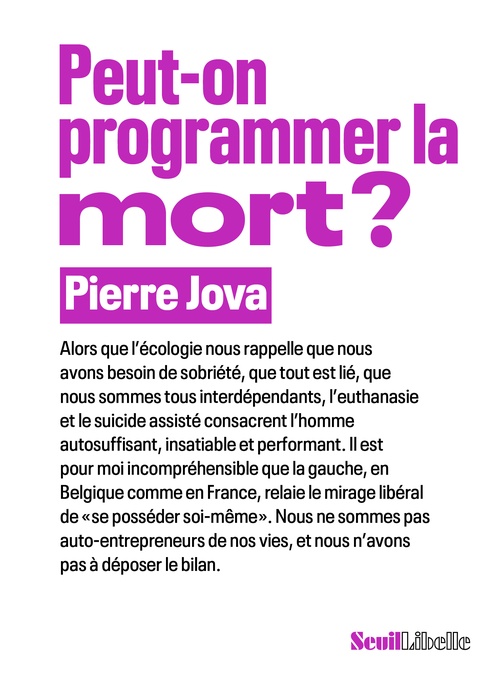 ebook cover of Peut-on programmer la mort ?, by Pierre Jova