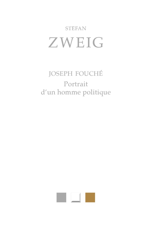 Couverture ebook de Joseph Fouché, de Stefan Zweig