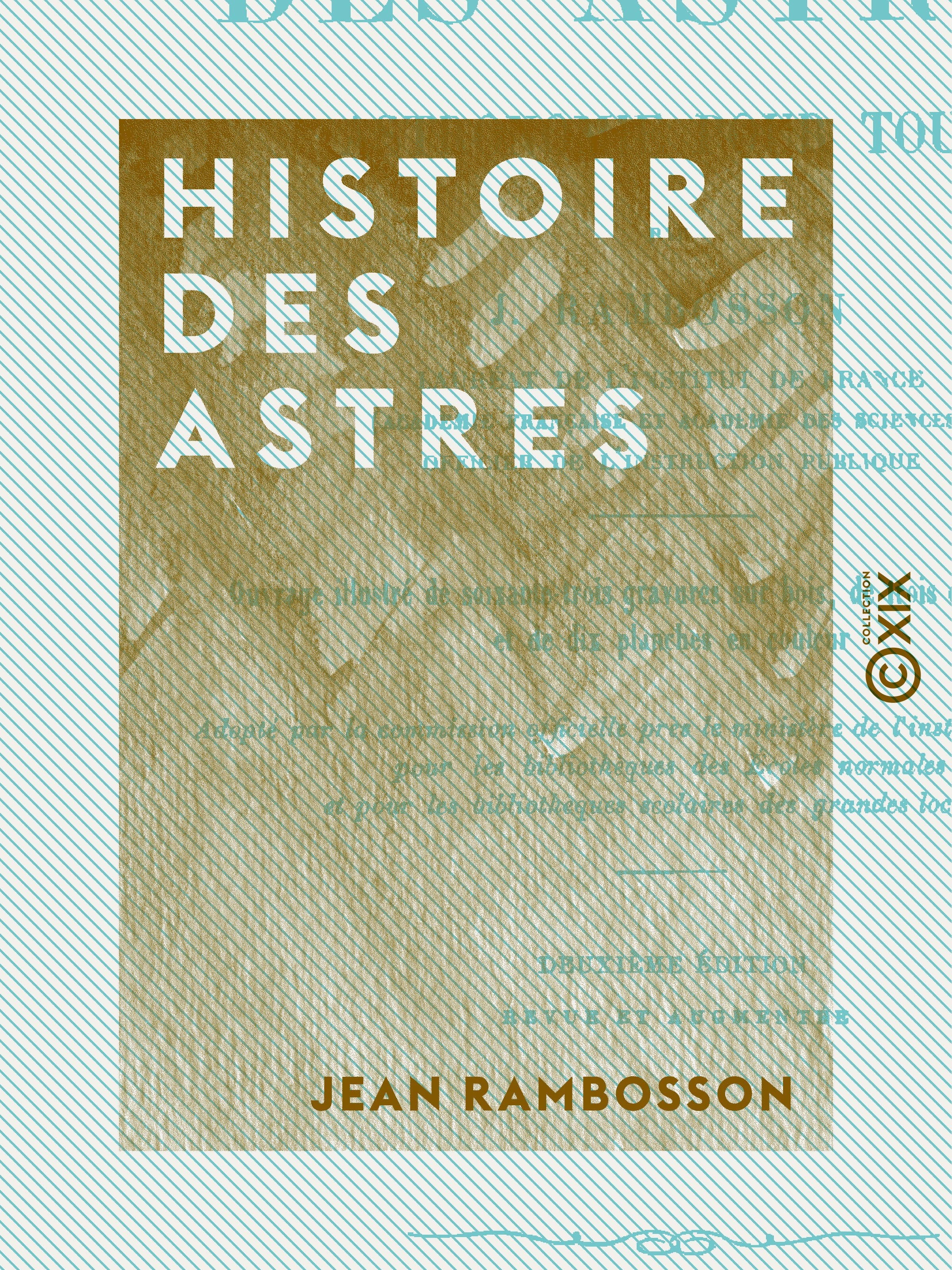 Couverture ebook de Histoire des astres, de Jean Rambosson