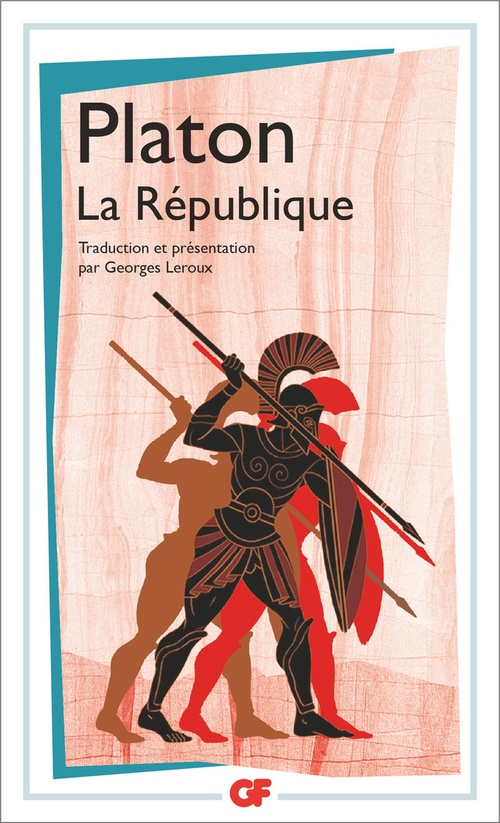 ebook cover of La République, by Platon