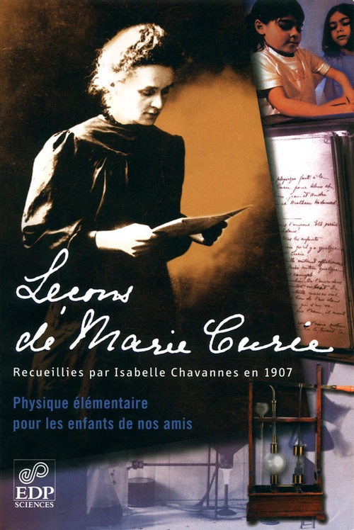 Couverture ebook de Leçons de Marie Curie - Guide pédagogique, de Isabelle Chavannes