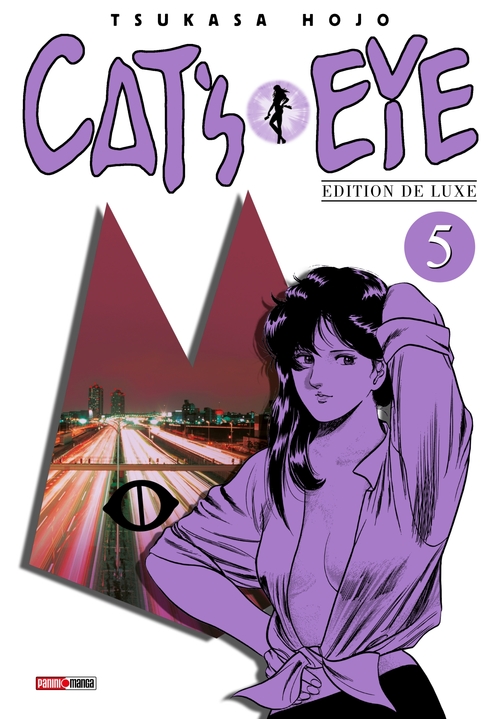 Couverture ebook de Cat's Eye Edition De Luxe T05, de Tsukasa Hojo