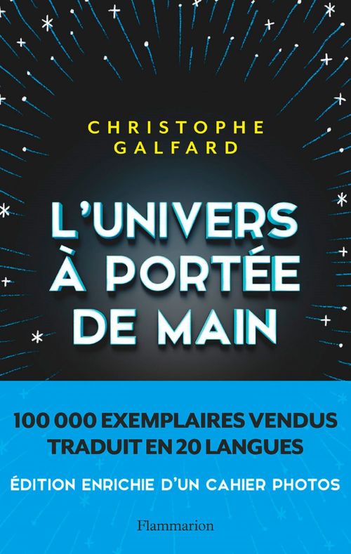 Couverture ebook de L'Univers à portée de main, de Christophe Galfard