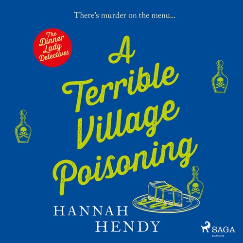 audiobook cover of A Terrible Village Poisoning, by Hannah Hendy