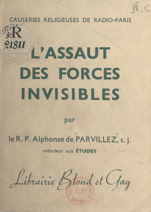 ebook cover of L'assaut des forces invisibles, by Alphonse De Parvillez