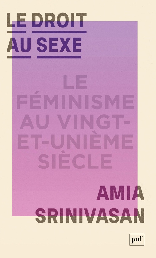 ebook cover of Le droit au sexe, by Amia Srinivasan