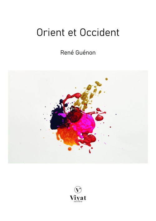 ebook cover of Orient et Occident, by René Guénon
