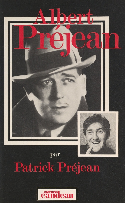 Couverture ebook de Albert Préjean..., de Patrick Prejean