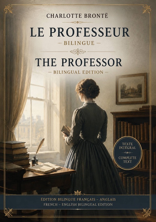 Couverture ebook de Le Professeur, de Charlotte Bronte