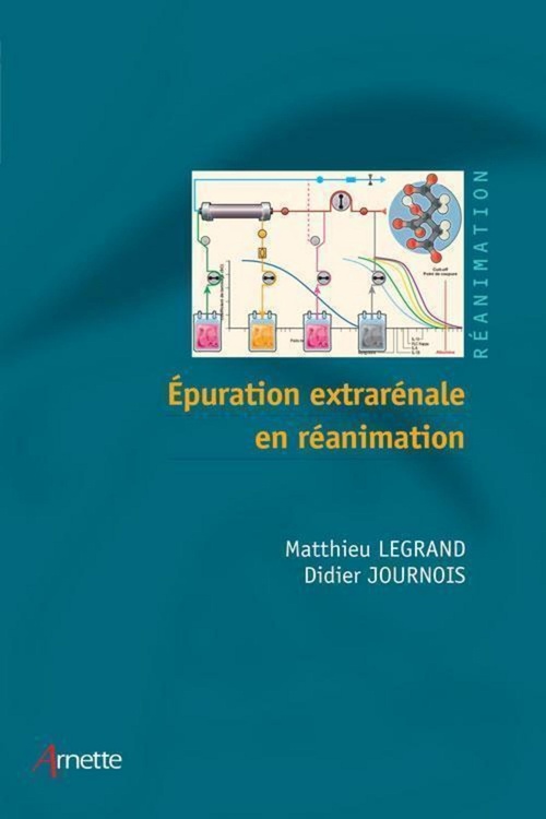 ebook cover of Epuration extrarénale en réanimation, by Matthieu Legrand, Didier Journois
