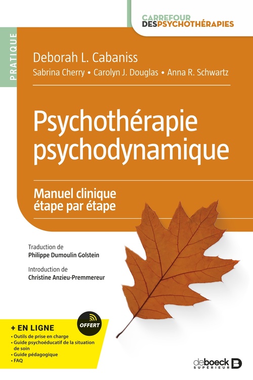 ebook cover of Psychothérapie psychodynamique : Manuel clinique étape par étape, by Deborah L. Cabaniss, Sabrina Cherry, Carolyn J. Douglas, Anna R. Schwartz