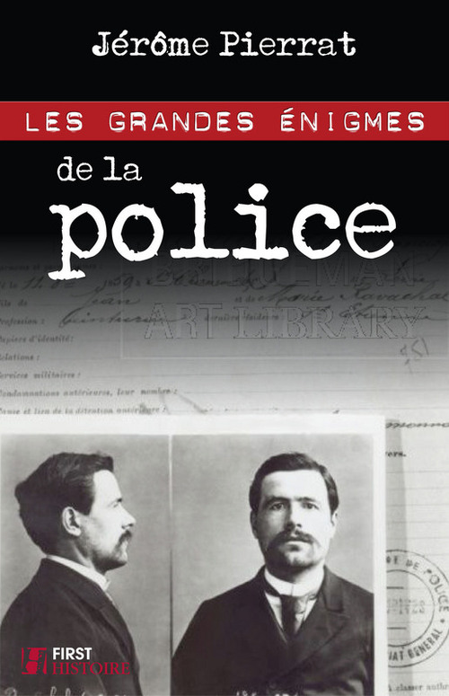 Couverture ebook de Les grandes énigmes de la police, de Jérôme Pierrat