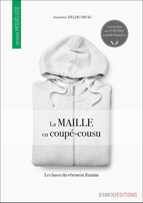 ebook cover of La maille en coupé-cousu, by Sandrine Delhumeau