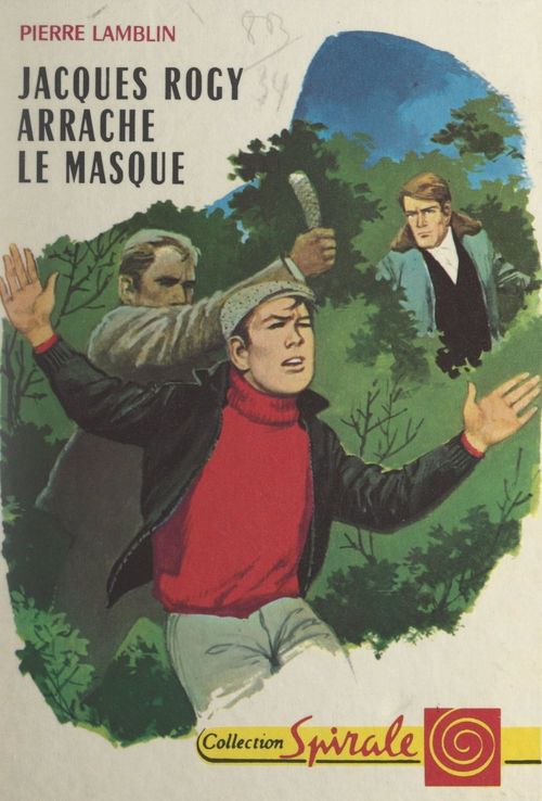 Couverture ebook de Jacques Rogy arrache le masque, de Pierre Lamblin