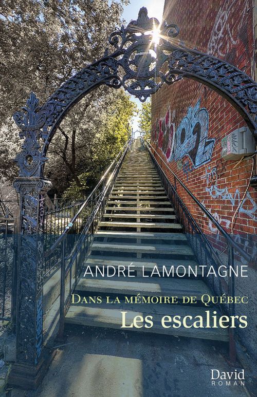 Couverture ebook de Les escaliers, de Lamontagne Andre