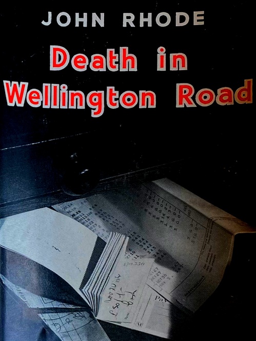ebook cover of Death in Wellington Road, by John Rhode