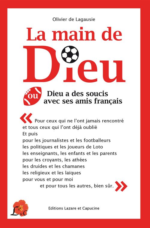 Couverture ebook de La main de Dieu, de Olivier de Lagausie