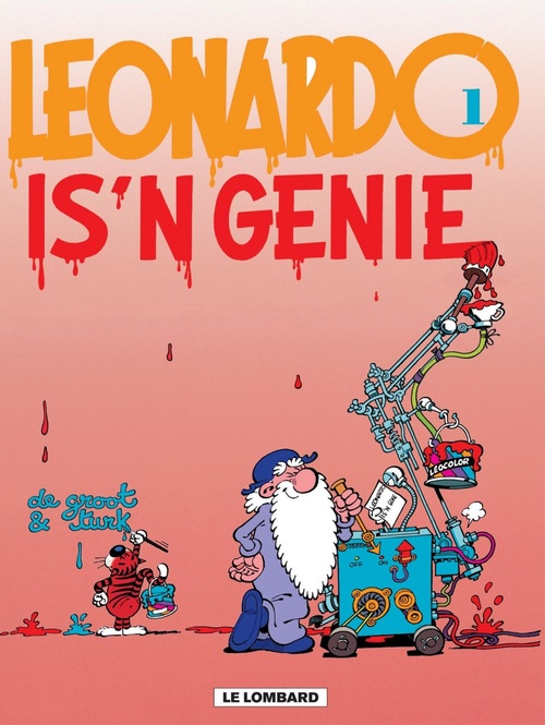 Couverture ebook de Leonardo is 'n genie!, de De Groot