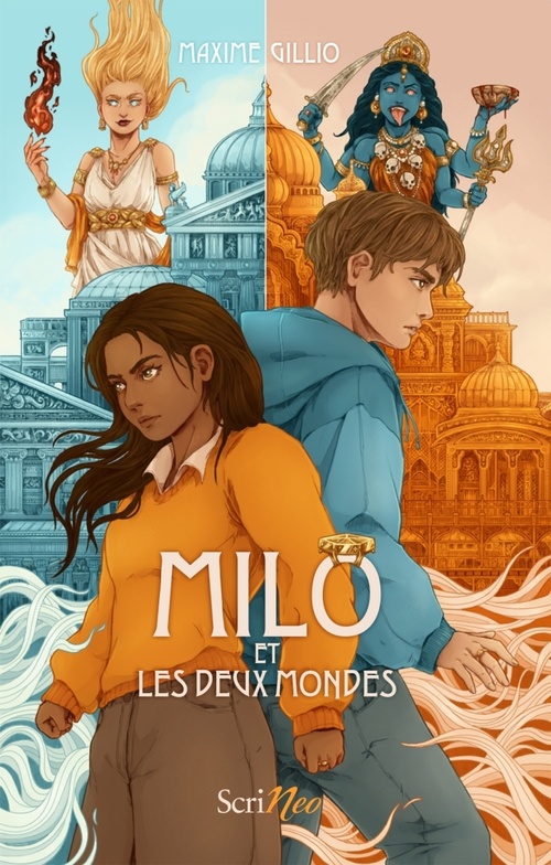 Couverture ebook de Milo et les deux mondes, de Maxime Gillio