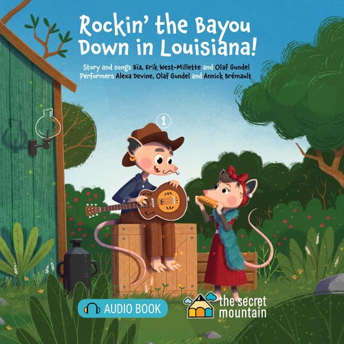 Couverture audiobook de Rockin' the Bayou Down in Louisiana!, de Bia Krieger