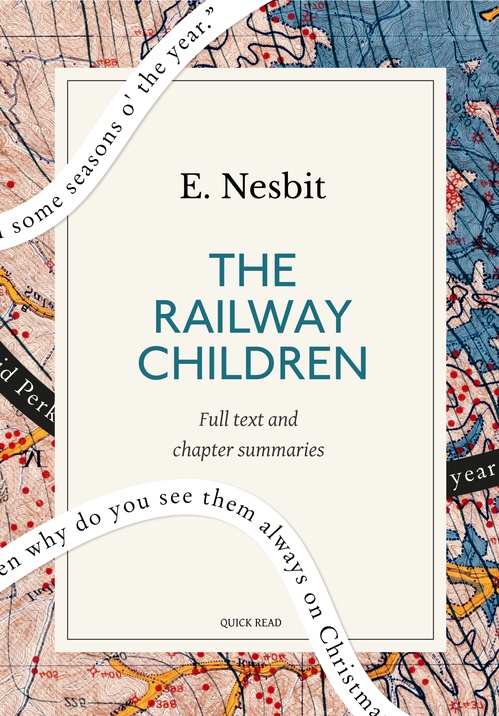 Couverture ebook de The Railway Children: A Quick Read edition, de E. Nesbit, Quick Read