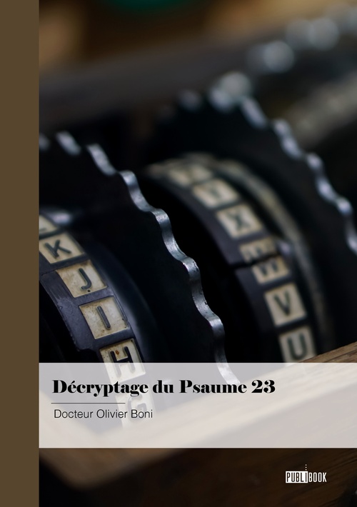 Couverture ebook de Décryptage du Psaume 23, de Olivier Boni