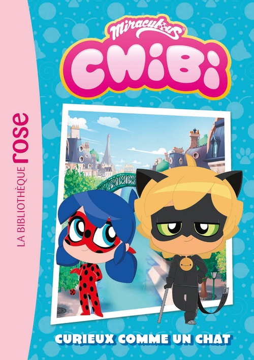 Couverture ebook de Miraculous Chibi, Tome 02 - Curieux comme un chat, de Zagtoon