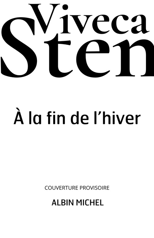 ebook cover of A la fin de l'hiver, by Viveca Sten