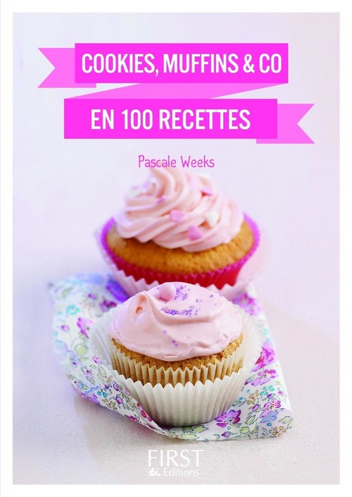 Couverture ebook de Le petit livre de - cookies, muffins & co, de Pascale Weeks