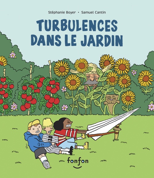 Couverture ebook de Turbulences dans le jardin, de Stéphanie Boyer