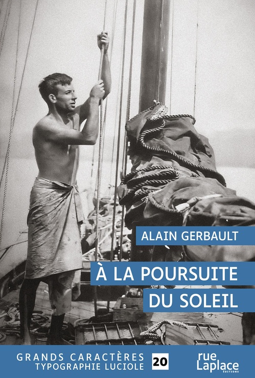 ebook cover of A la poursuite du soleil, by Alain Gerbault