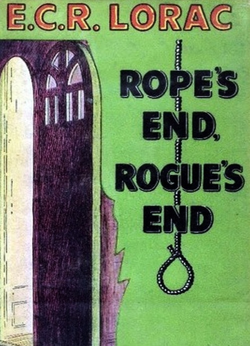 ebook cover of Rope´s End, Rogue´s End, by E. C. R. Lorac