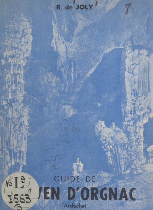 Couverture ebook de L'Aven d'Orgnac (Ardèche), de Robert De Joly