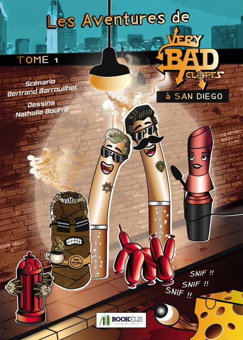 ebook cover of VERY BAD CLOPES À SAN DIEGO, by Barrouilhet-Bourre