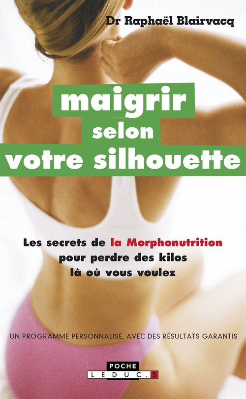 Couverture ebook de Maigrir selon votre silhouette, de Raphaël Blairvacq