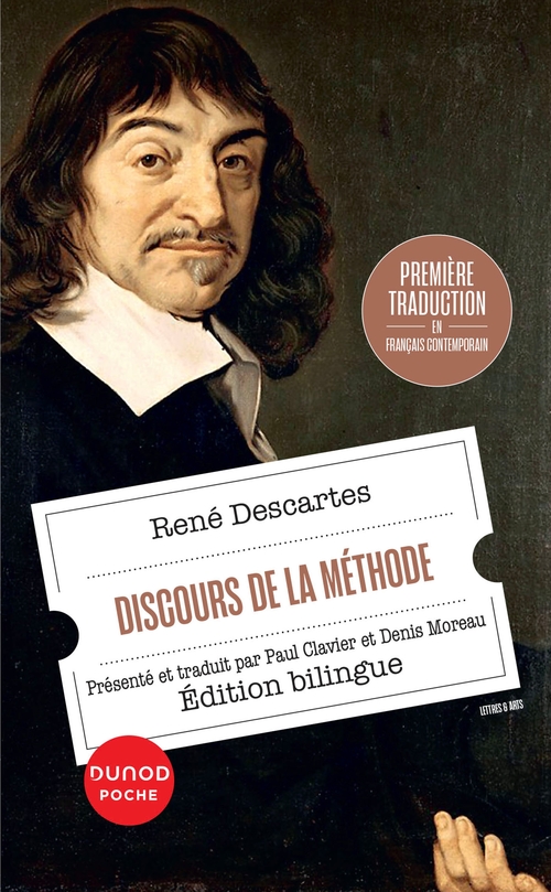 ebook cover of Discours de la méthode, by Paul Clavier, René Descartes, Denis Moreau