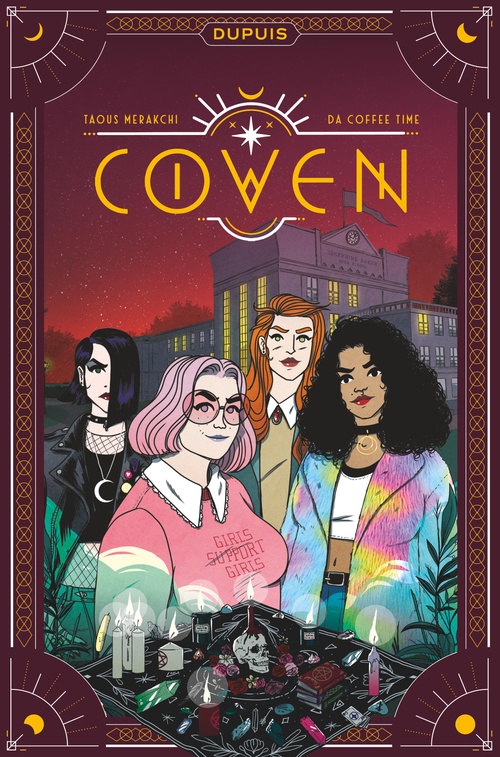 Couverture ebook de Coven, de Taous Merakchi, Da coffee time